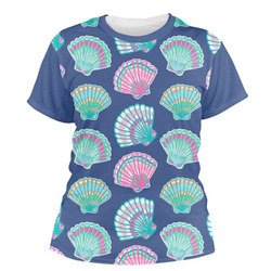 Preppy Sea Shells Women's Crew T-Shirt