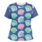 Preppy Sea Shells Women's Crew T-Shirt (Personalized)