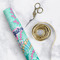 Preppy Sea Shells Wrapping Paper Rolls - Lifestyle 1