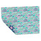 Preppy Sea Shells Wrapping Paper Sheet - Double Sided - Folded