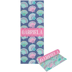 Preppy Sea Shells Yoga Mat - Printable Front and Back (Personalized)