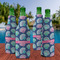 Preppy Sea Shells Zipper Bottle Cooler - Set of 4 - LIFESTYLE