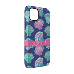 Preppy Sea Shells iPhone Case - Rubber Lined - iPhone 14 (Personalized)