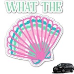 Preppy Sea Shells Graphic Car Decal (Personalized)