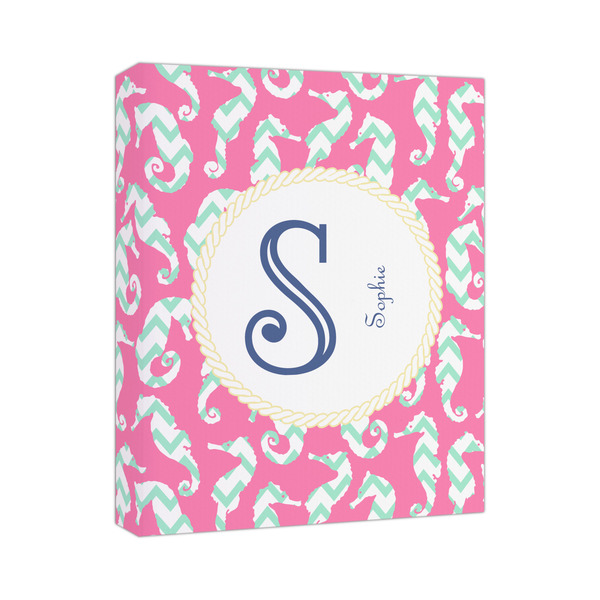 Custom Sea Horses Canvas Print (Personalized)