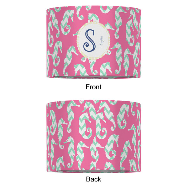 Sea Horses 12" Drum Lampshade - APPROVAL (Fabric)
