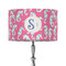 Sea Horses 12" Drum Lampshade - ON STAND (Fabric)