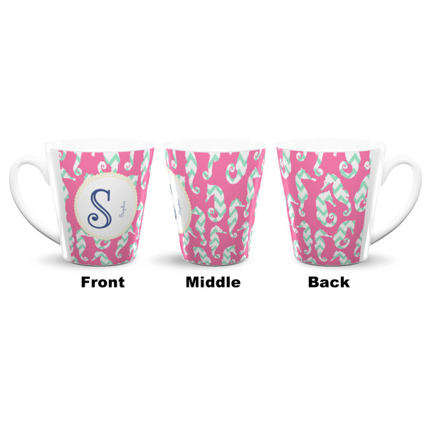 Sea Horses 12 Oz Latte Mug - Approval