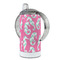 Sea Horses 12 oz Stainless Steel Sippy Cups - FULL (back angle)