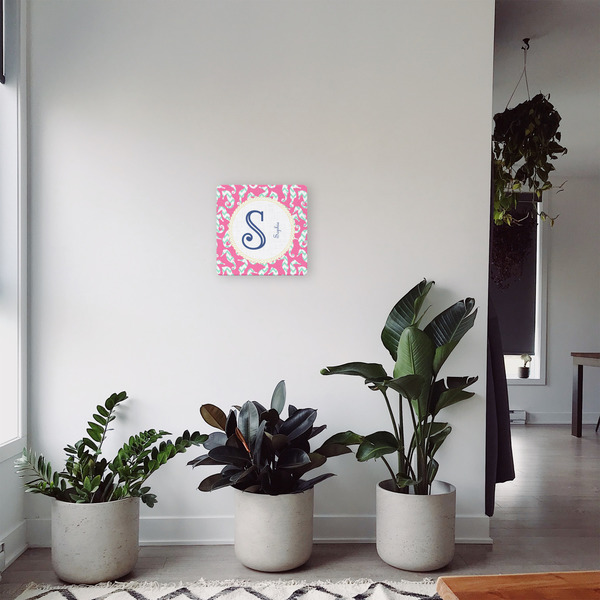 Sea Horses 12x12 - Canvas Print - In Context