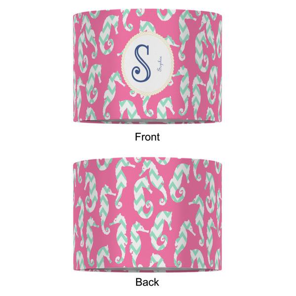 Sea Horses 16" Drum Lampshade - APPROVAL (Fabric)