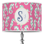 Sea Horses 16" Drum Lamp Shade - Poly-film (Personalized)