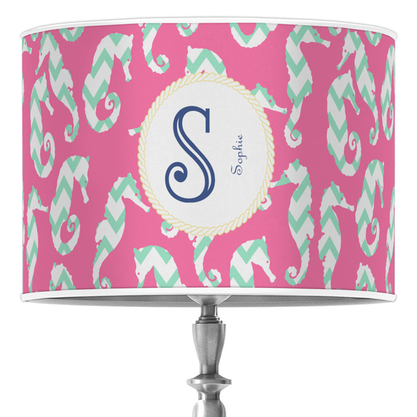 Custom Sea Horses Drum Lamp Shade (Personalized)