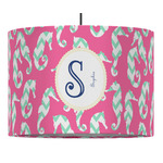 Sea Horses Drum Pendant Lamp (Personalized)