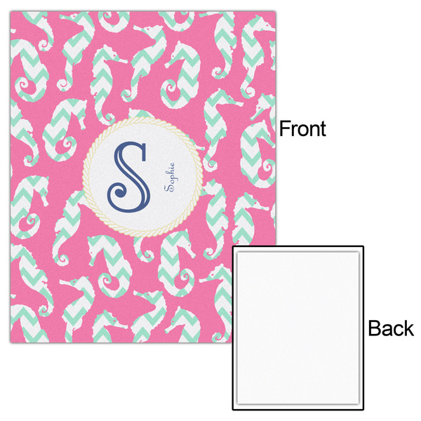 Sea Horses 16x20 - Matte Poster - Front & Back