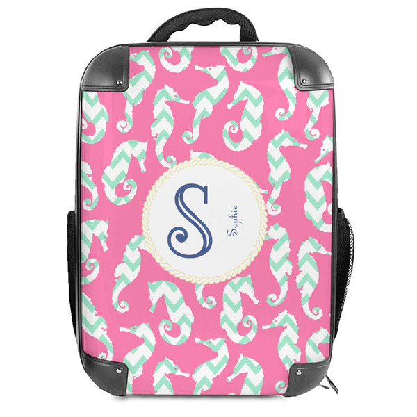 Custom Sea Horses 18" Hard Shell Backpack (Personalized)
