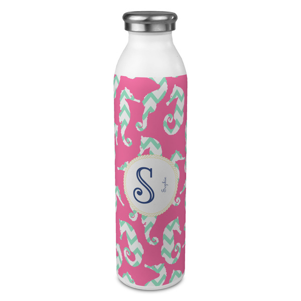 Custom Sea Horses 20oz Stainless Steel Water Bottle - Full Print (Personalized)