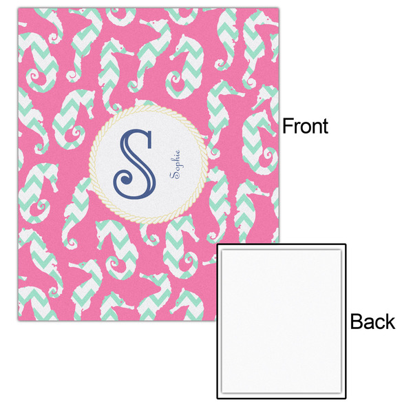 Sea Horses 20x24 - Matte Poster - Front & Back