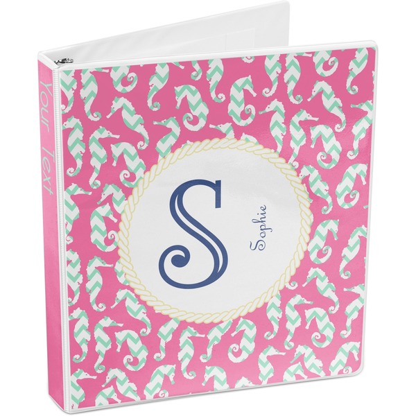 Sea Horses 3-Ring Binder 3/4 - Main