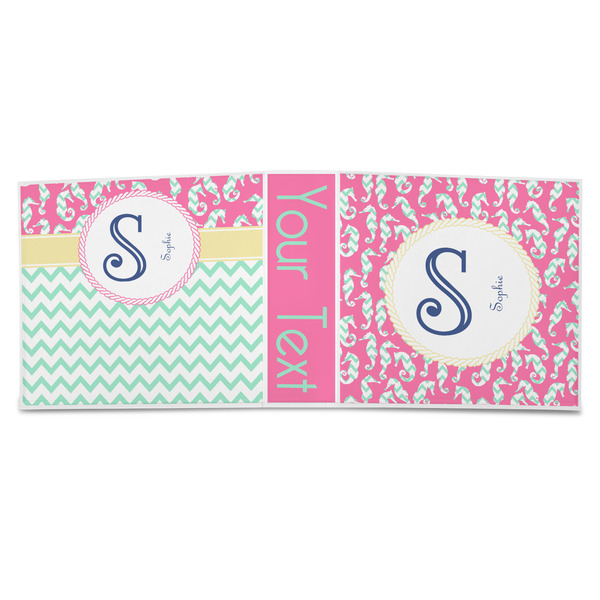 Sea Horses 3-Ring Binder Approval- 3in