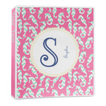 Sea Horses 3-Ring Binder - 1 inch (Personalized)