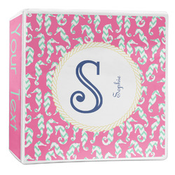 Sea Horses 3-Ring Binder - 2 inch (Personalized)