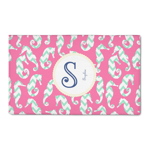 Custom Sea Horses 3' x 5' Indoor Area Rug (Personalized)