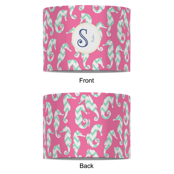 Sea Horses 8" Drum Lampshade - APPROVAL (Fabric)