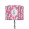 Sea Horses 8" Drum Lampshade - ON STAND (Fabric)