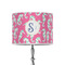 Sea Horses 8" Drum Lampshade - ON STAND (Poly Film)