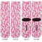 Sea Horses Adult Crew Socks - Double Pair - Front and Back - Apvl