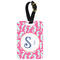 Sea Horses Metal Luggage Tag w/ Name and Initial