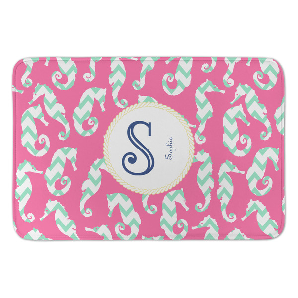 Custom Sea Horses Anti-Fatigue Kitchen Mat (Personalized)