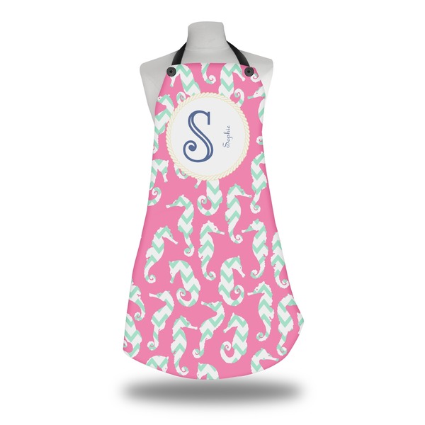 Sea Horses Apron on Mannequin