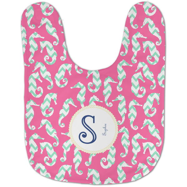 Sea Horses Baby Bib - AFT flat