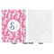 Sea Horses Baby Blanket (Single Sided - Printed Front, White Back)