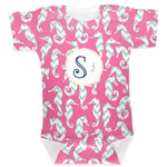 Sea Horses Baby Bodysuit 3-6 (Personalized)