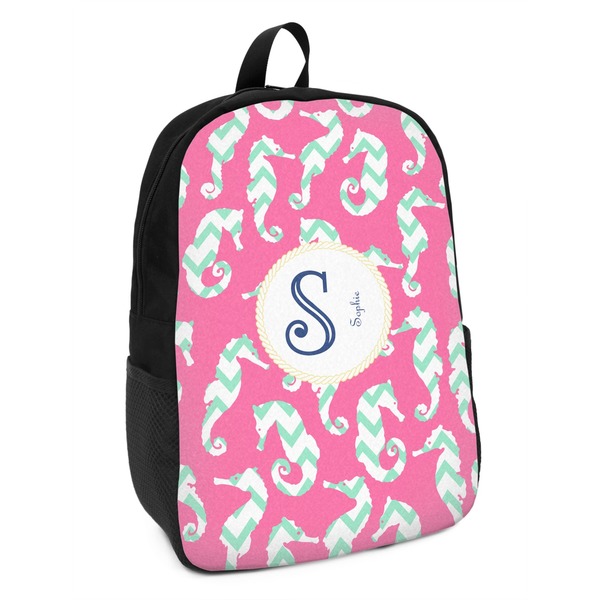 Custom Sea Horses Kids Backpack (Personalized)
