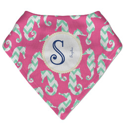 Sea Horses Bandana Bib (Personalized)