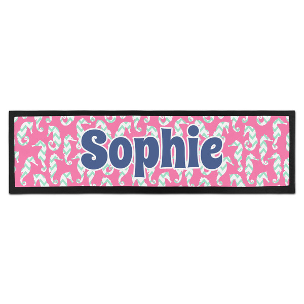Custom Sea Horses Bar Mat (Personalized)