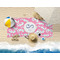 Sea Horses Beach Towel Lifestyle