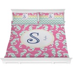 Sea Horses Comforter Set - King (Personalized)