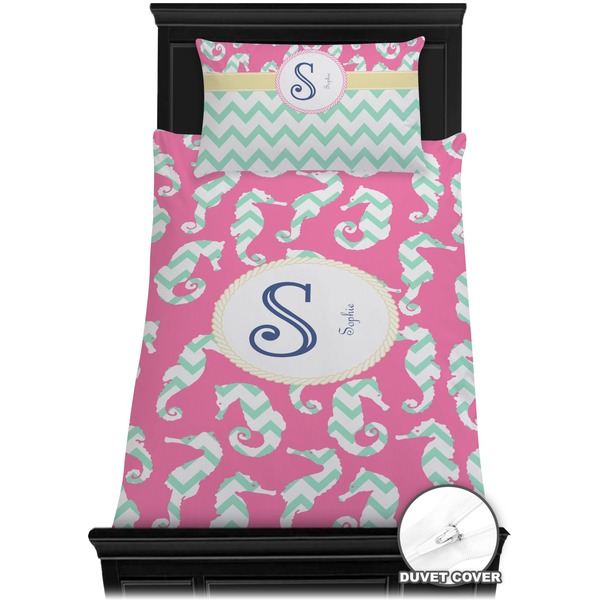 Sea Horses Bedding Set (Twin) - Duvet