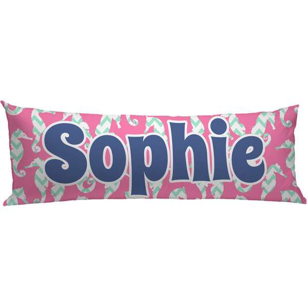 Custom Sea Horses Body Pillow Case (Personalized)