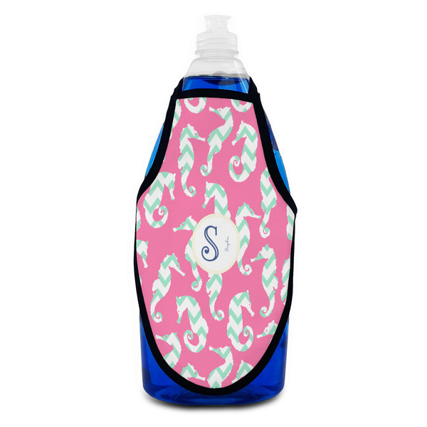 Sea Horses Bottle Apron - Soap - FRONT