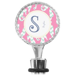 Sea Horses Wine Bottle Stopper (Personalized)