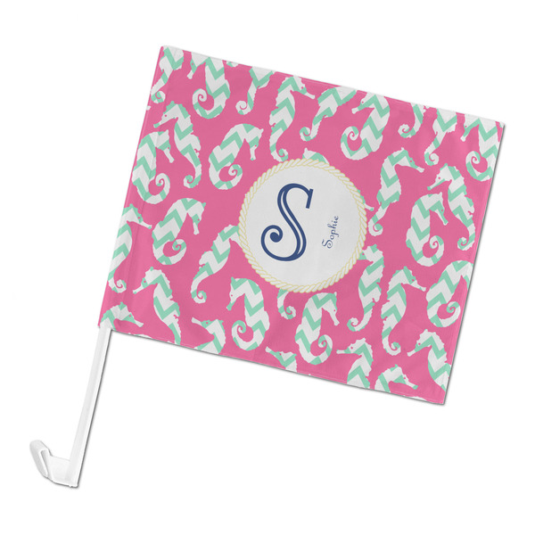 Custom Sea Horses Car Flag (Personalized)
