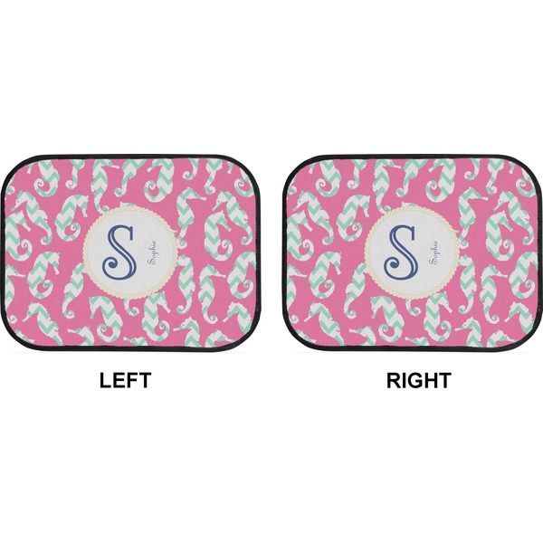Sea Horses Car Floor Mats (Back Seat) (Approval)