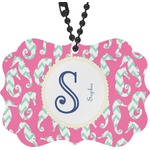 Sea Horses Rear View Mirror Charm (Personalized)