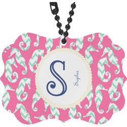 Sea Horses Rear View Mirror Charm (Personalized)
